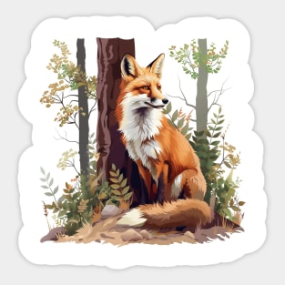 Fox Lovers Sticker